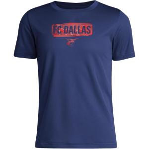 imageAdidas Unisex Kids Fc Dallas MLS Short Sleeve TShirtNavy Fc Dallas