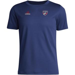 imageAdidas Unisex Kids Fc Dallas MLS Short Sleeve TShirtTeam Navy Blue Fc Dallas