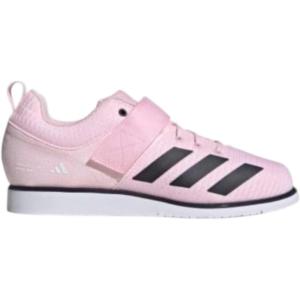 imageAdidas UnisexAdult Powerlift 5 Weightlifting ShoesClear PinkCarbonWhite