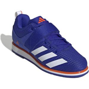 imageAdidas UnisexAdult Powerlift 5 Weightlifting ShoesLucid BlueWhiteImpact Orange