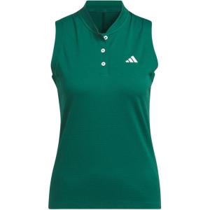imageAdidas Womens Ultimate365 Tour Twistknit Polo ShirtCollegiate Green