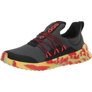 imageadidas Boys Lite Racer Adapt 50 Slip On SneakersGreyBlackBright Red