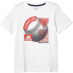 imageadidas Boys Short Sleeve Tiger Camo Bos Cotton Tee T ShirtSport Collage White