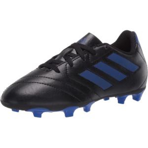 imageadidas ChildUnisex Goletto VII Firm Ground Soccer Cleats  Kids Soccer ShoeCore BlackTeam Royal BlueTeam Royal Blue