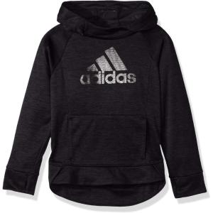 imageadidas Girls Pullover SweatshirtBlack Heather
