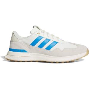 imageadidas Golf Mens S2G 26 Textile Spikeless Golf ShoesOff WhiteLucid Ray BlueGum 3