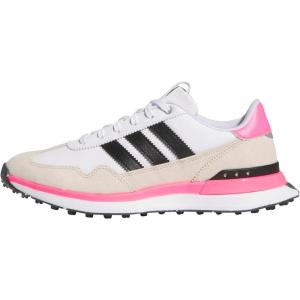 imageadidas Golf Womens S2G 26 Textile Spikeless Golf ShoesFtwr White Core Black Lucid Pink