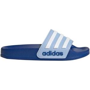 imageadidas Kids Adilette Shower SlideBlue DawnWhiteTeam Royal Blue