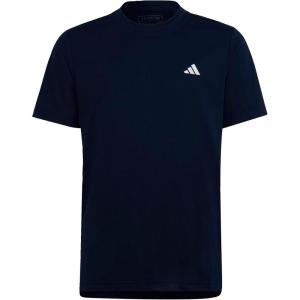 imageadidas Kids Boys Club Crew Neck Short Sleeve Athletic Tennis Casual Tops Casual  RedCollegiate Navy