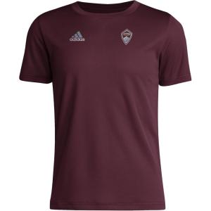 imageadidas Kids Colorado Rapids MLS Short Sleeve TShirtTeam Maroon Colorado Rapids