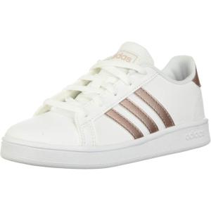 imageadidas Kids Grand Court SneakerWhiteVapour Grey MetallicLight Granite