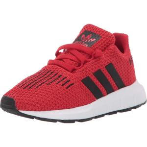 imageadidas Kids Swift Run SneakersScarletCore BlackWhite