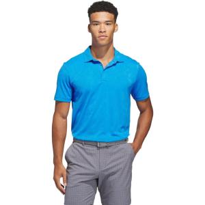 imageadidas Mens Ultimate365 Jacquard Climacool Polo ShirtLucid Ray Blue