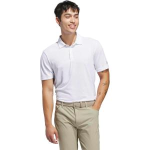 imageadidas Mens Ultimate365 Jacquard Climacool Polo ShirtWhite