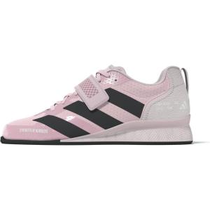 imageadidas Unisex Adipower Weightlifting 3 Shoes Clear PinkCarbonWhite Men 55 Women 65 Medium