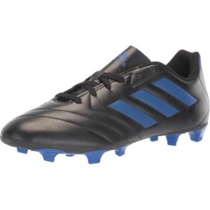 imageadidas Unisex Goletto Firm Ground Soccer ShoesBlackTeam Royal BlueTeam Royal Blue