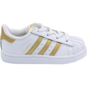 imageadidas UnisexChild Superstar Legacy SneakersWhiteGold MetallicBlue