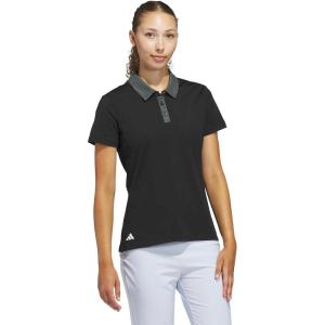imageadidas Womens Ultimate365 Grid Climacool PoloBlack