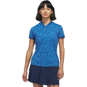 imageadidas Womens Ultimate365 Jacquard Climacool Polo ShirtDusky Petrol