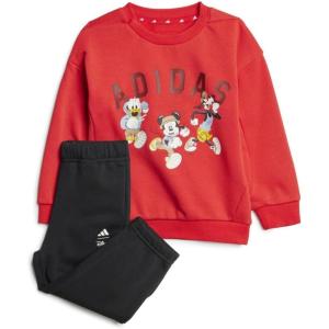 imageadidas babyboys Disney Mickey Mouse Jogger SetPure RubyPreloved Ruby
