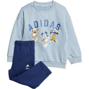 imageadidas babyboys Disney Mickey Mouse Jogger SetWonder BlueCrew Blue