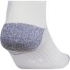 imageadidas unisex 3stripe Hoop Soccer Socks 1pair With Arch Compression for a Secure FitLight Grey 2White