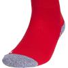imageadidas unisex 3stripe Hoop Soccer Socks 1pair With Arch Compression for a Secure FitPower Red 2White