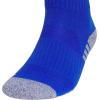 imageadidas unisex 3stripe Hoop Soccer Socks 1pair With Arch Compression for a Secure FitRoyal Blue 2White