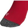 imageadidas unisex 3stripe Hoop Soccer Socks 1pair With Arch Compression for a Secure FitTeam Power Red 2White