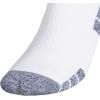 imageadidas unisex 3stripe Hoop Soccer Socks 1pair With Arch Compression for a Secure FitWhiteBlack