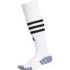 imageadidas unisex 3stripe Hoop Soccer Socks 1pair With Arch Compression for a Secure FitWhiteBlack