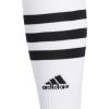 imageadidas unisex 3stripe Hoop Soccer Socks 1pair With Arch Compression for a Secure FitWhiteBlack