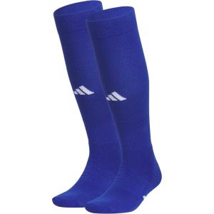 imageadidas Unisex Rivalry Sports Socks 2 Pairs Multisport OvertheCalf2Team Royal BlueWhite