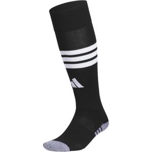 imageadidas unisex 3stripe Hoop Soccer Socks 1pair With Arch Compression for a Secure FitBlack 2White