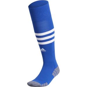 imageadidas unisex 3stripe Hoop Soccer Socks 1pair With Arch Compression for a Secure FitRoyal BlueWhite