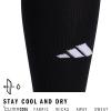 imageadidas Unisex Metro Soccer Socks or Calf Sleeves 1 Pair OvertheCalfBlackNight GreyWhiteSock