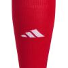 imageadidas Unisex Metro Soccer Socks or Calf Sleeves 1 Pair OvertheCalfTeam Power RedWhiteCalf Sleeve