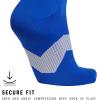 imageadidas Unisex Metro Soccer Socks or Calf Sleeves 1 Pair OvertheCalfTeam Royal BlueClear GreyWhiteSock