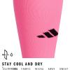 imageadidas Unisex Metro Soccer Socks or Calf Sleeves 1 Pair OvertheCalfUltra PopClear GreyBlackSock