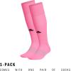 imageadidas Unisex Metro Soccer Socks or Calf Sleeves 1 Pair OvertheCalfUltra PopClear GreyBlackSock