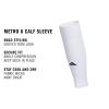 imageadidas Unisex Metro Soccer Socks or Calf Sleeves 1 Pair OvertheCalfWhiteBlackCalf Sleeve