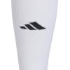 imageadidas Unisex Metro Soccer Socks or Calf Sleeves 1 Pair OvertheCalfWhiteBlackCalf Sleeve