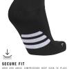 imageadidas Unisex Rivalry Soccer Socks 2 Pairs OvertheCalf2BlackWhite