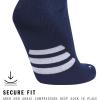 imageadidas Unisex Rivalry Soccer Socks 2 Pairs OvertheCalf2Team Navy Blue 2White