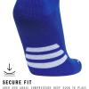 imageadidas Unisex Rivalry Soccer Socks 2 Pairs OvertheCalf2Team Royal BlueWhite