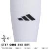 imageadidas Unisex Rivalry Soccer Socks 2 Pairs OvertheCalf2WhiteBlack