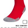 imageadidas Unisex Team Speed Soccer Socks Or Calf Sleeves 1 Pair OverthecalfPower RedWhite20
