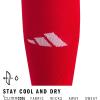 imageadidas Unisex Team Speed Soccer Socks Or Calf Sleeves 1 Pair OverthecalfPower RedWhite20