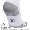imageadidas Unisex Team Speed Soccer Socks Or Calf Sleeves 1 Pair OverthecalfWhiteBlack20