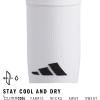 imageadidas Unisex Team Speed Soccer Socks Or Calf Sleeves 1 Pair OverthecalfWhiteBlack20